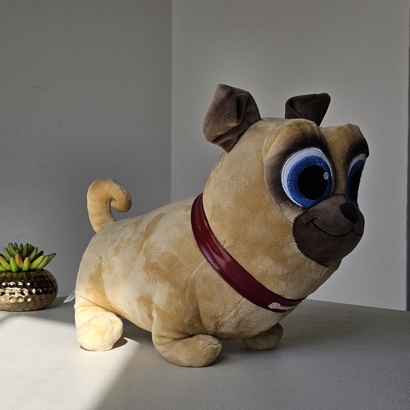 Disney Puppy Dog Pals Rolly Dog 10" Plush Stuffed Animal Toy - Picture 7 of 7